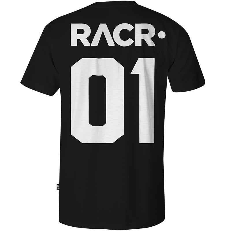 T-SHIRT RACR 01 BLACK