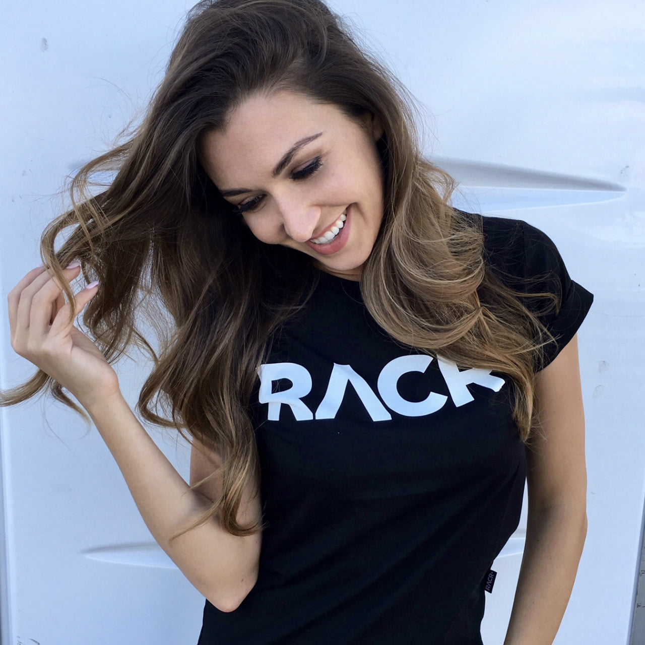 RACR TEE BLACK