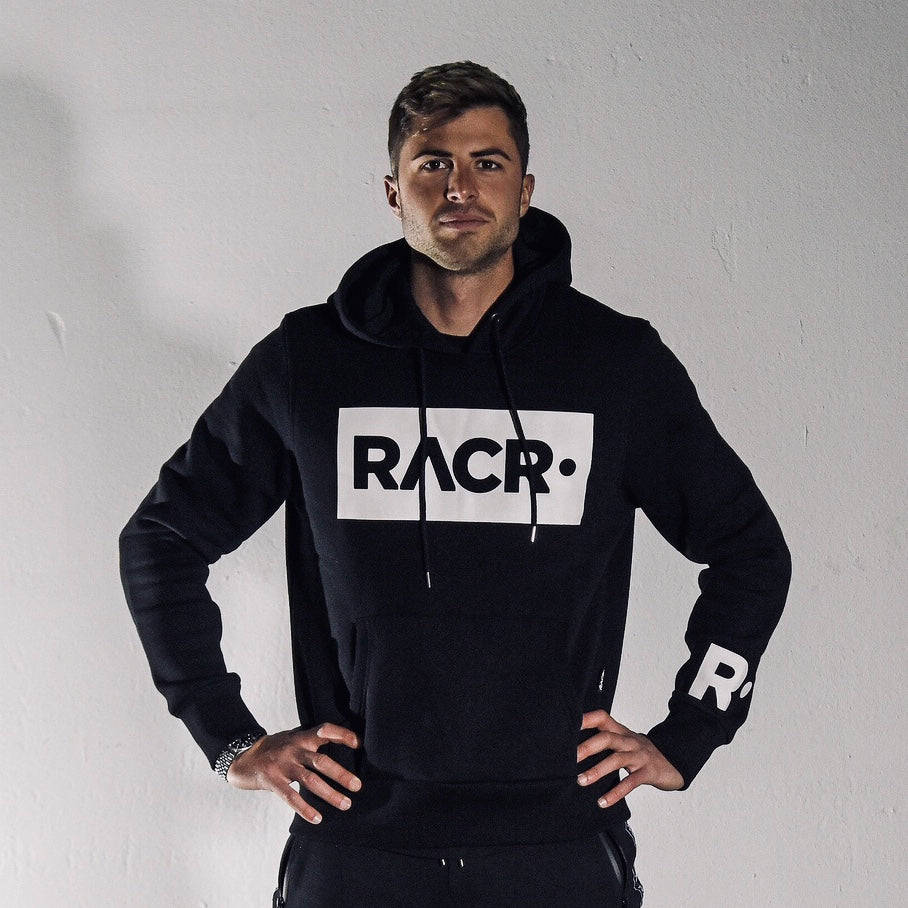 HOODIE RACR BLACK