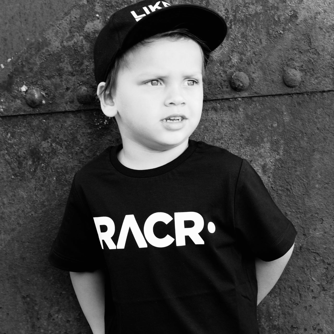 KIDS T-SHIRT RACR BLACK  SIZE 146