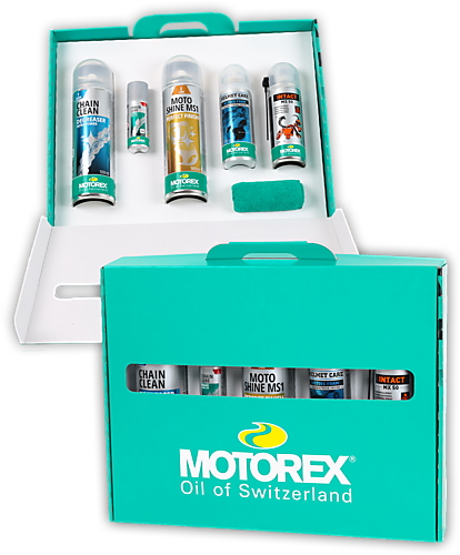 Motorex RIDE N SHINE set