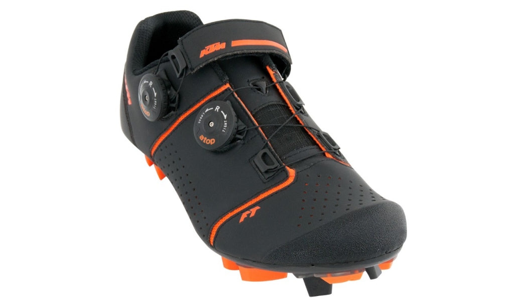 KTM Factory Team Carbon 3D MTB SPD shoe black/orange  SIZE 42