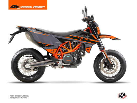 KTM 690 SMC R Street Bike Breakout Graphic Kit Grey