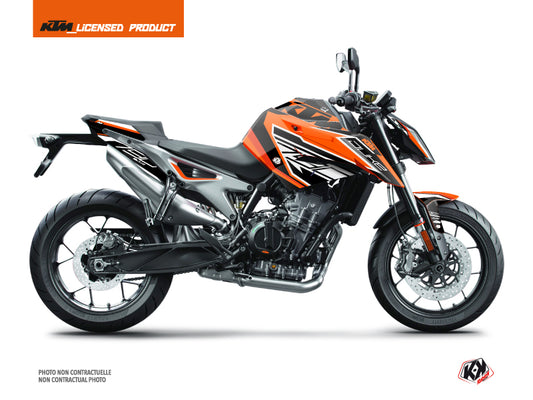 KTM Duke 790 Street Bike Crux Graphic Kit Orange