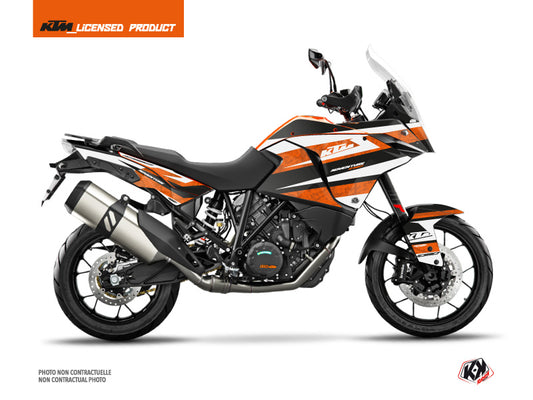 KTM 1090 Adventure Street Bike Eskap Graphic Kit Orange White