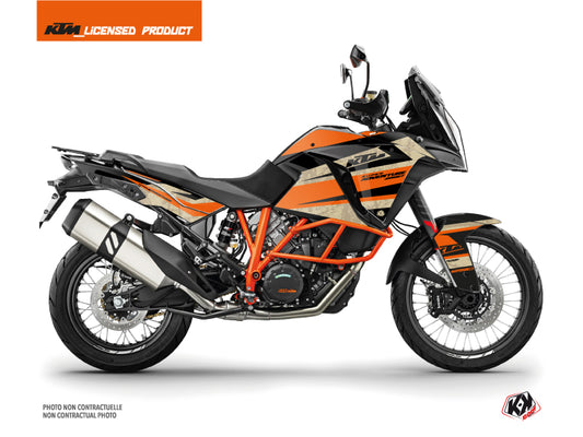 KTM 1290 Super Adventure R Street Bike Eskap Graphic Kit Orange Sand