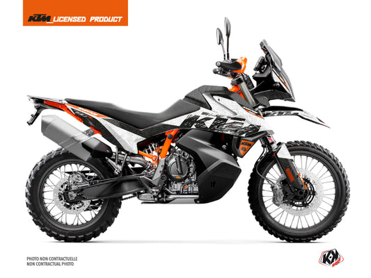 KTM 790 Adventure R Street Bike Gear Graphic Kit White