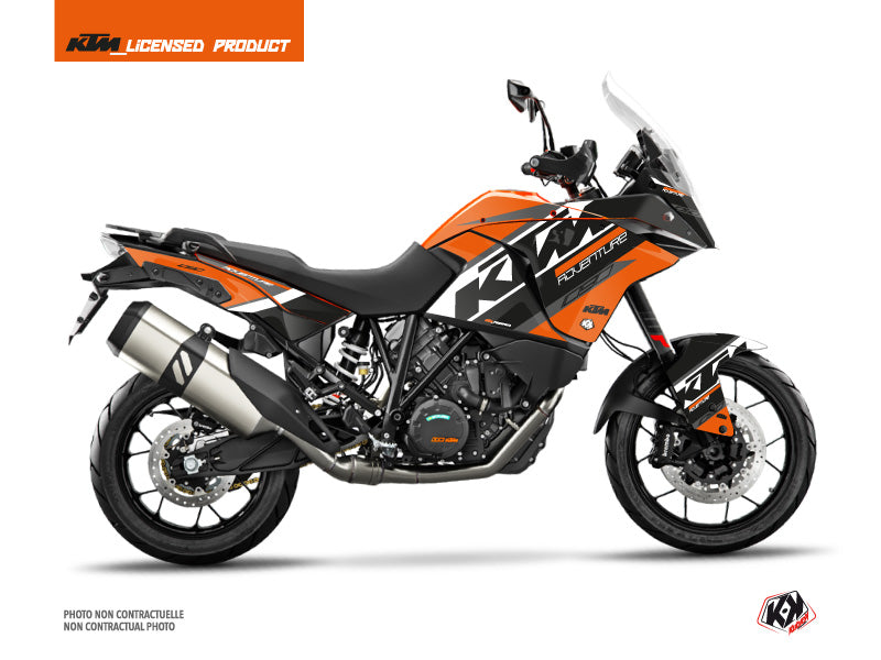 KTM 1090 Adventure Street Bike Kontrol Graphic Kit Orange