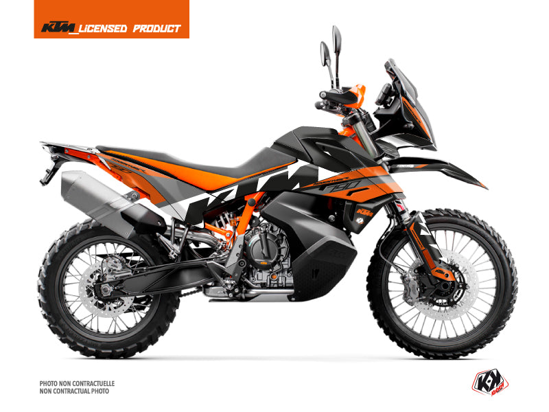 KTM 790 Adventure R Street Bike Kontrol Graphic Kit Orange