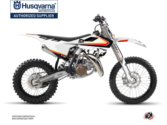 Husqvarna TC 85 Dirt Bike Legacy Graphic Kit Black Yellow