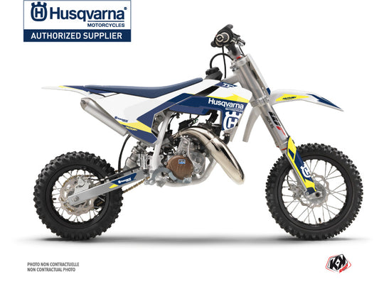 Husqvarna TC 50 Dirt Bike Orbit Graphic Kit White