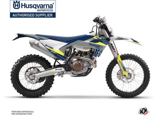 Husqvarna 250 TE Dirt Bike Orbit Graphic Kit Grey