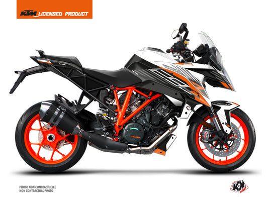 KTM Super Duke 1290 GT Street Bike Perform Graphic Kit Black White