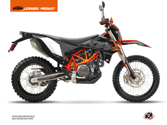 KTM 690 ENDURO R Street Bike Reflex Graphic Kit Black