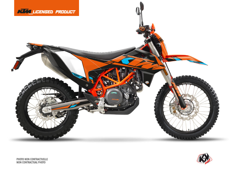 KTM 690 ENDURO R Street Bike Reflex Graphic Kit Orange