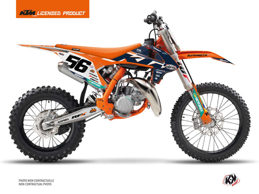 KTM 85 SX Dirt Bike Replica Team Elite Moto 15 K22 Graphic Kit