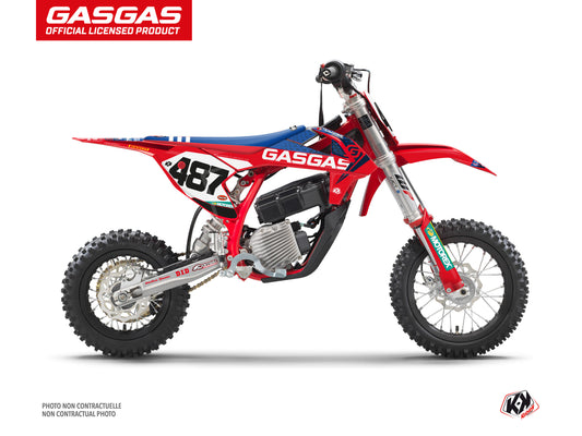 GASGAS MC-E 5 Dirt Replica Team RBike Flash Graphic Kit