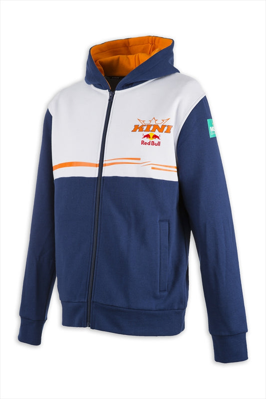 KINI-RB KIDS TEAM SWEATJACKET NAVY/ORANGE/WHITE size M/140 ( verkocht )