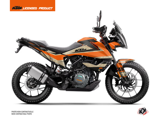 KTM 390 Adventure Street Bike Eskap Graphic Kit Orange Sand - 2020-2023