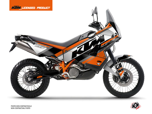 KTM 990 Adventure Street Bike Kontrol Graphic Kit Orange - 2006-2012