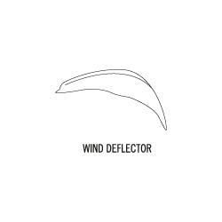C4 WIND DEFLECTOR